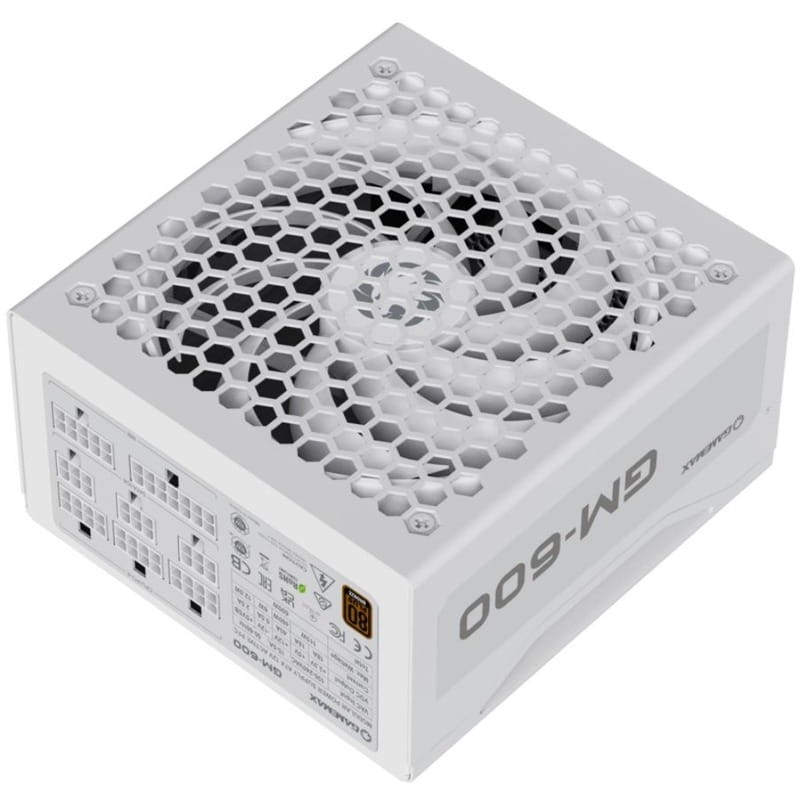 Блок живлення GameMax GM-600 Modular 600W White