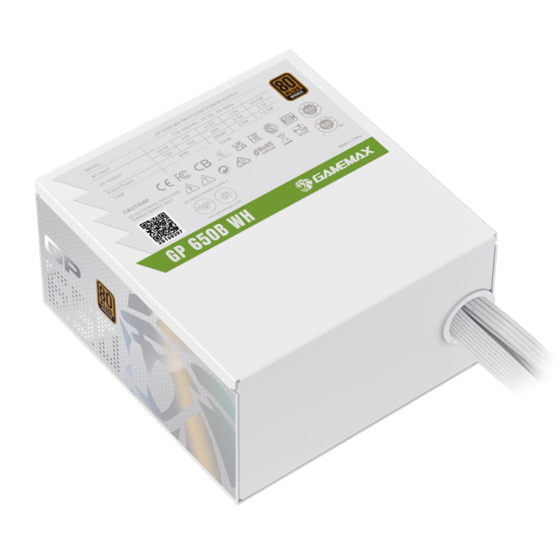 Блок живлення GameMax GP 650B 650W White