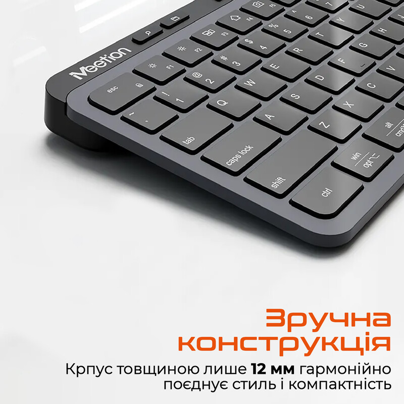 Клавиатура беспроводная Meetion WK330 Black (MT-WK330-A-RUA)