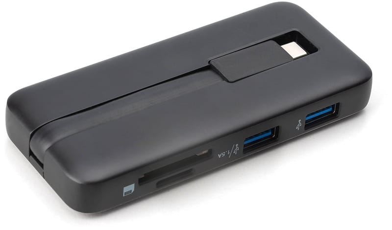 Док-станция Digitus USB-C USB3.2х2/USB-C/SD/MicroSD/HDMI/RJ45 (DA-70916)