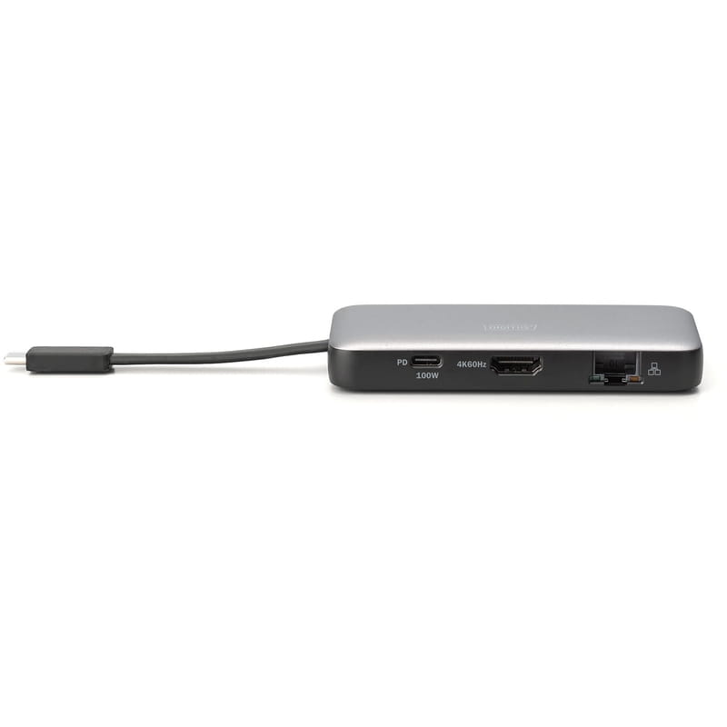 Док-станция Digitus USB-C USB3.2х2/USB-C/SD/MicroSD/HDMI/RJ45 (DA-70916)