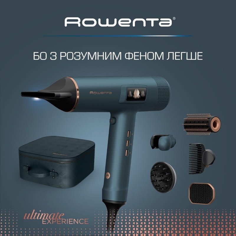 Фен Rowenta Maesteria HY9430E0 з розумною технологією For You серії Ultimate Experience