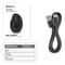 Фото - Миша бездротова REAL-EL RM-490W Black | click.ua