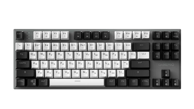 Клавіатура GamePro Genesis Joker MK124G Outemu Red Swithes USB Gray