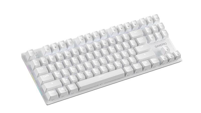 Клавиатура GamePro Genesis Joker MK124W Outemu Red Swithes USB White