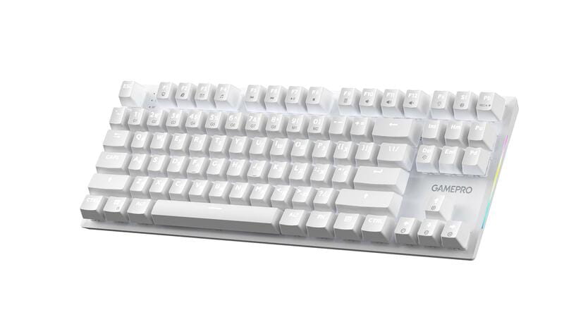 Клавиатура GamePro Genesis Joker MK124W Outemu Red Swithes USB White
