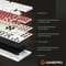 Фото - Клавиатура GamePro Genesis Joker MK124W Outemu Red Swithes USB White | click.ua