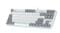 Фото - Клавиатура GamePro Genesis Metallic MK110W Outemu Red Swithes USB White | click.ua