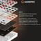 Фото - Клавиатура GamePro Genesis Metallic MK110W Outemu Red Swithes USB White | click.ua