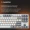 Фото - Клавиатура GamePro Genesis Metallic MK110W Outemu Red Swithes USB White | click.ua