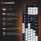 Фото - Клавіатура GamePro Genesis Metallic MK144B Outemu Red Swithes USB Black | click.ua