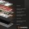 Фото - Клавіатура GamePro Genesis Metallic MK144G Outemu Red Swithes USB Gray | click.ua
