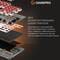 Фото - Клавіатура GamePro Genesis Metallic MK144G Outemu Red Swithes USB Gray | click.ua