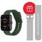 Фото - Смарт-часы 2E Alpha SQ Music Edition 46 mm Black/Green (2E-CWW40BKGN-WS) | click.ua