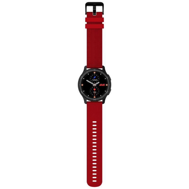 Смарт-часы 2E Motion GT2 47 mm Black/Red (2E-CWW21BKRD-WS)