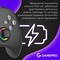 Фото - Геймпад GamePro із зарядною станцією GPX13BDOC Black | click.ua