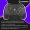 Фото - Геймпад GamePro із зарядною станцією GPX13BDOC Black | click.ua