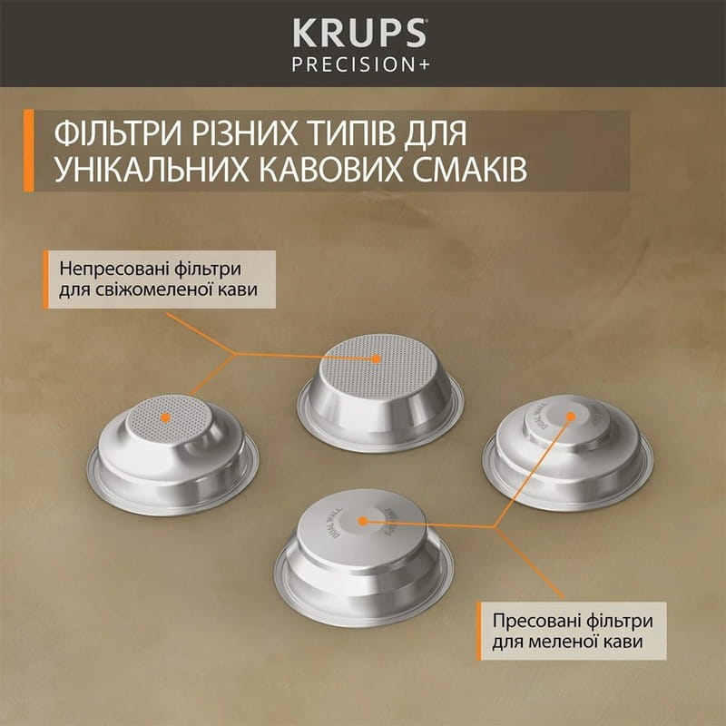 Кофеварка Krups Precision+ XP804T10