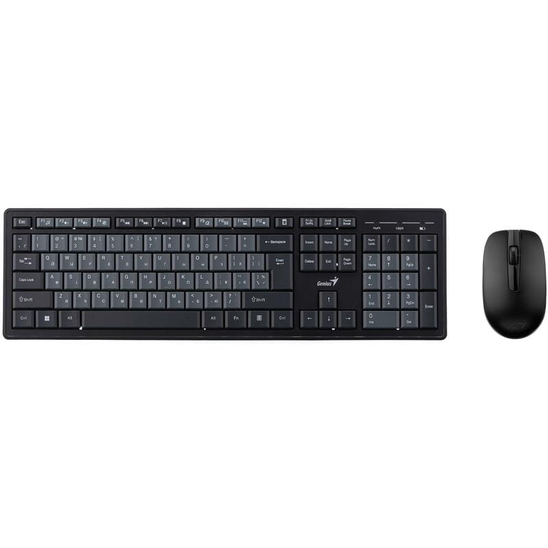 Комплект (клавиатура, мышь) беспроводной Genius KM-8200 Black (31340003428)