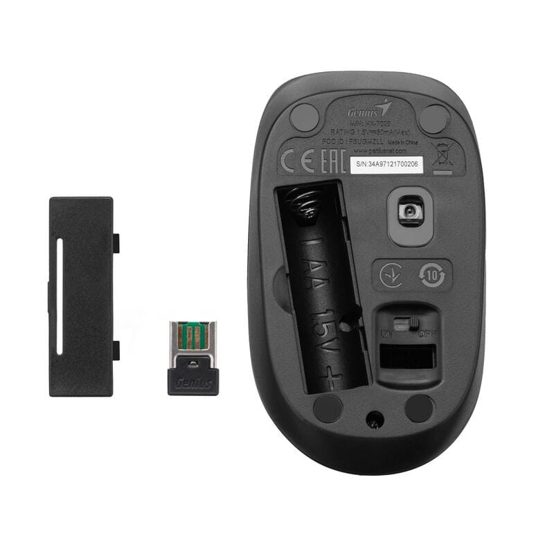 Комплект (клавиатура, мышь) беспроводной Genius KM-8200 Black (31340003428)