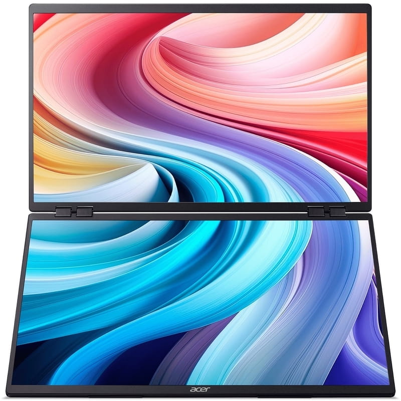 Монітор Acer 23.8" Dual Portable PD243YEbmiuux (UM.QP3EE.E01) IPS Black 100Hz
