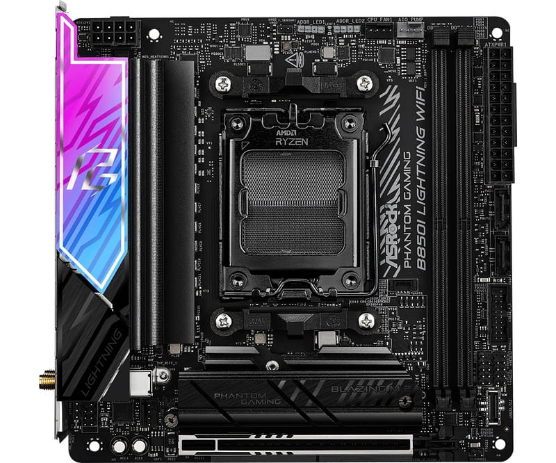 Материнська плата ASRock B850I Lightning WiFi Socket AM5