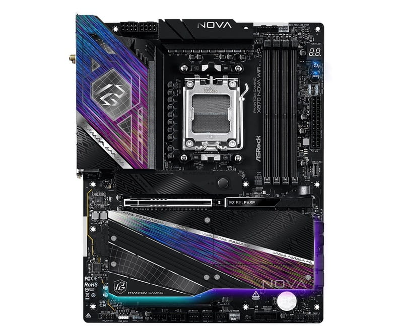 Материнська плата ASRock X870 Nova WiFi Socket AM5