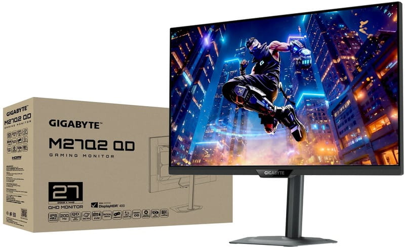 Монітор Gigabyte 27" Gaming M27Q2 QD IPS Black 200Hz