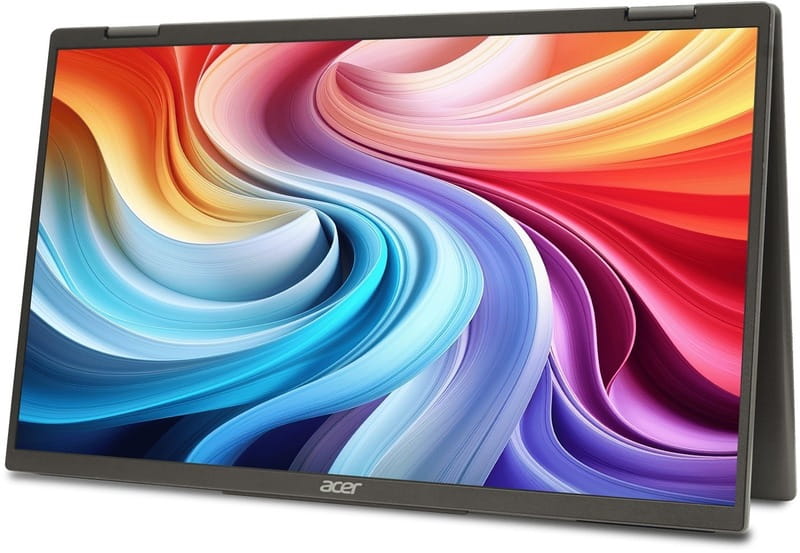 Монитор Acer 15.6" Dual Portable PD163QTbmiuux (UM.ZP3EE.011) IPS Black