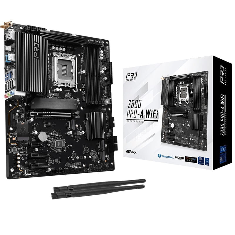 Материнська плата ASRock Z890 Pro-A WiFi Socket AM5