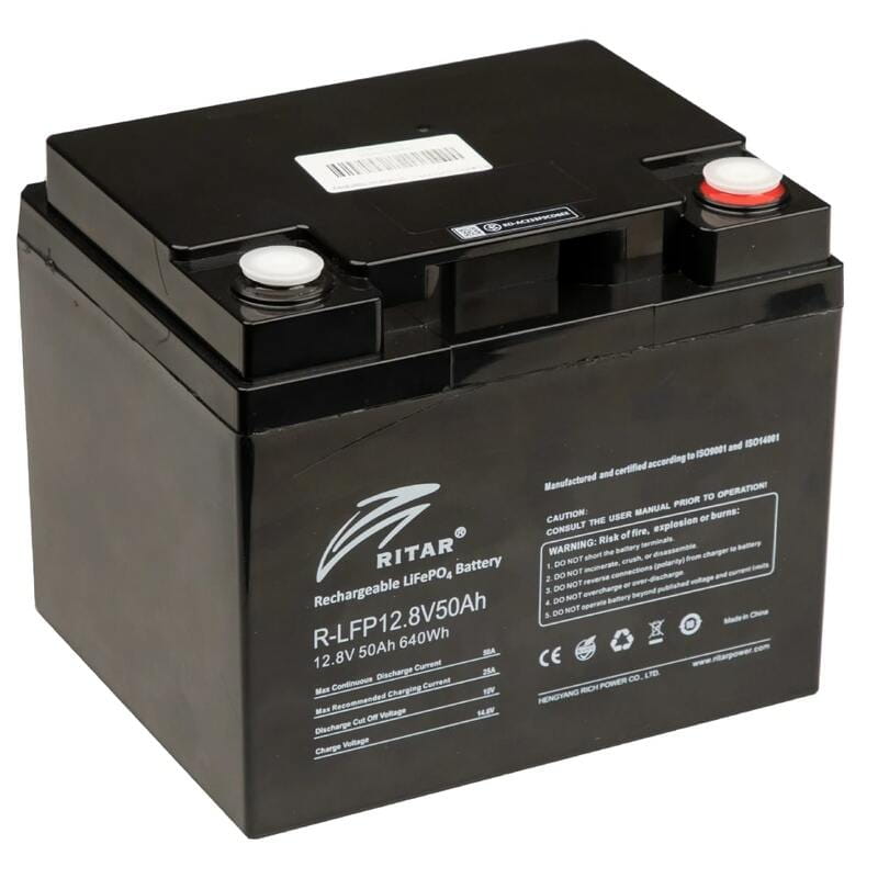 Акумуляторна батарея Ritar 12.8V 50AH (R-LFP12.8V50AH)