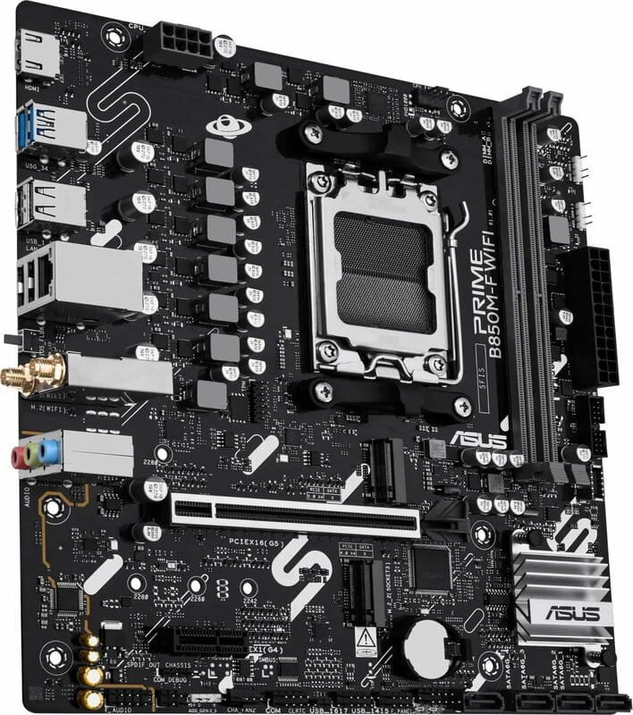 Материнская плата Asus Prime B850M-F WiFi Socket AM5