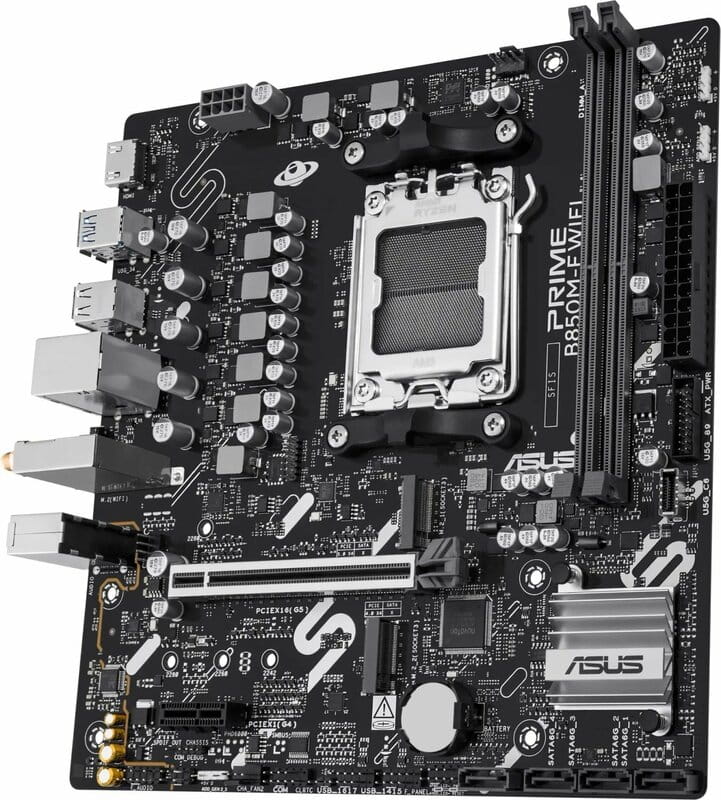 Материнская плата Asus Prime B850M-F WiFi Socket AM5