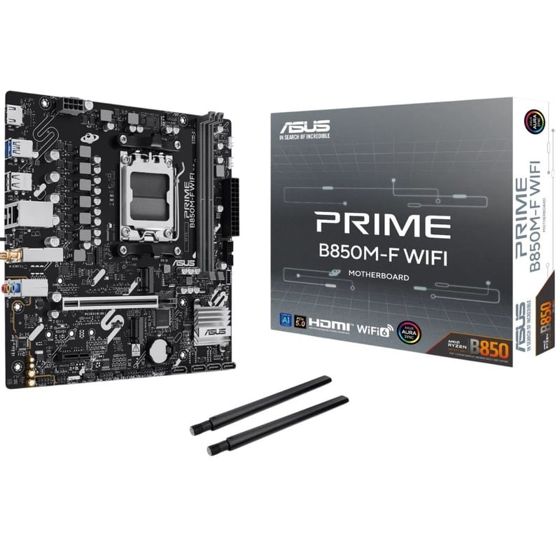 Материнская плата Asus Prime B850M-F WiFi Socket AM5