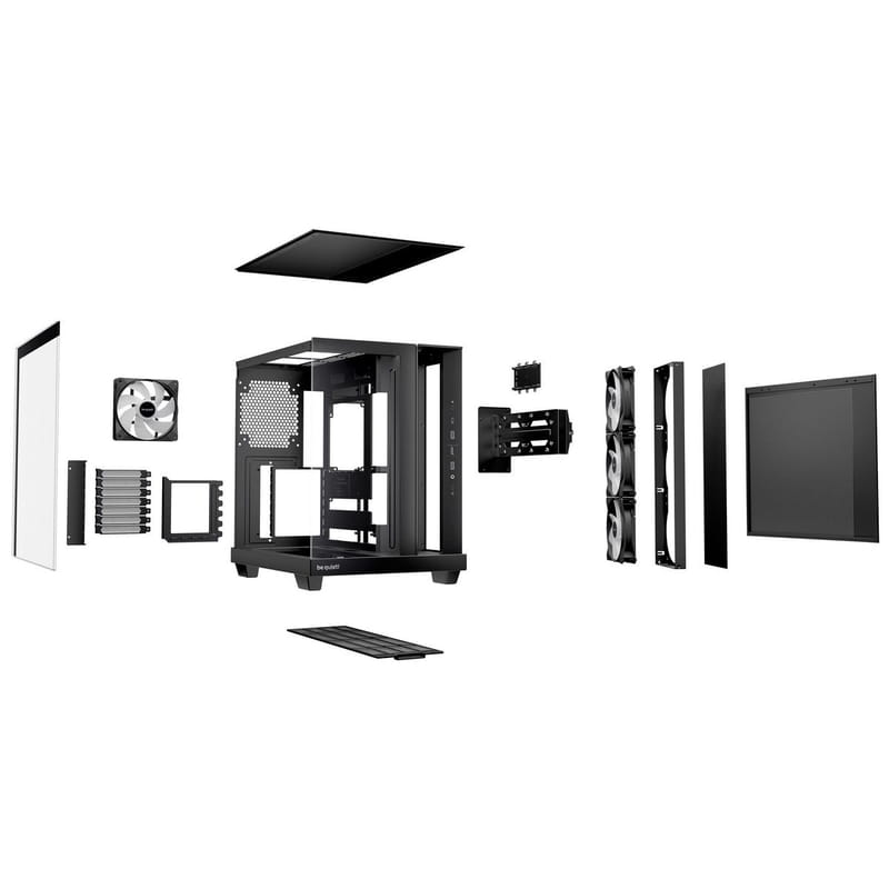 Корпус be quiet! Light Base 500 LX Black (BGW85) без БП