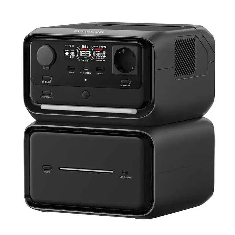 Зарядна станція EcoFlow River 3 Max Plus, 600W, 858Wh (EFRIVER3MaxPlus-EU-CBOX)_EU
