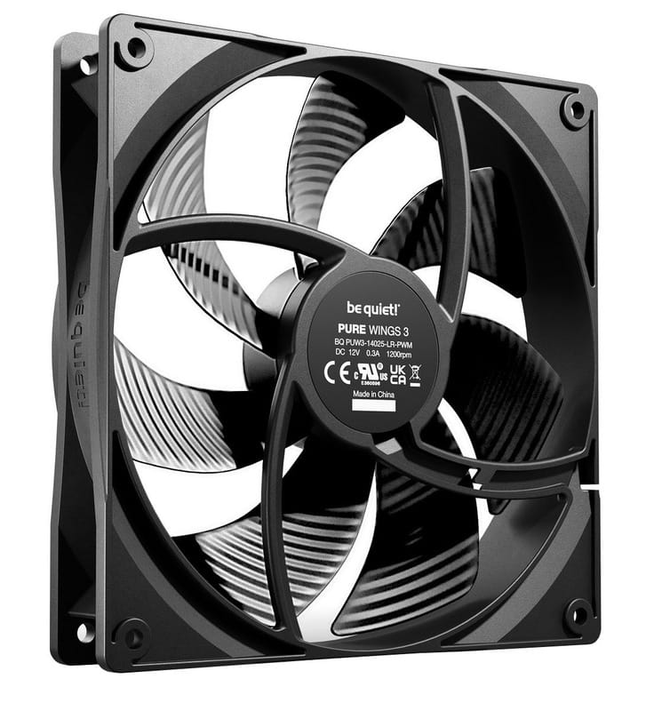 Вентилятор be quiet! Pure Wings 3 140mm PWM 3-Pack Black (BL139)