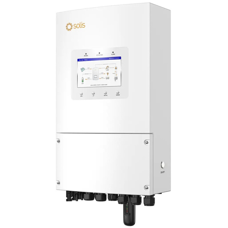 Інвертор гібридний 6kW Solis S6 (S6-EH1P6K-L-PLUS), однофазний