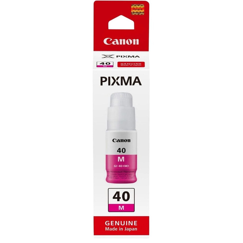 Чернила Canon GI-40M Pixma G5040/G6040/GM2040 (Magenta) (3401C001) 70мл