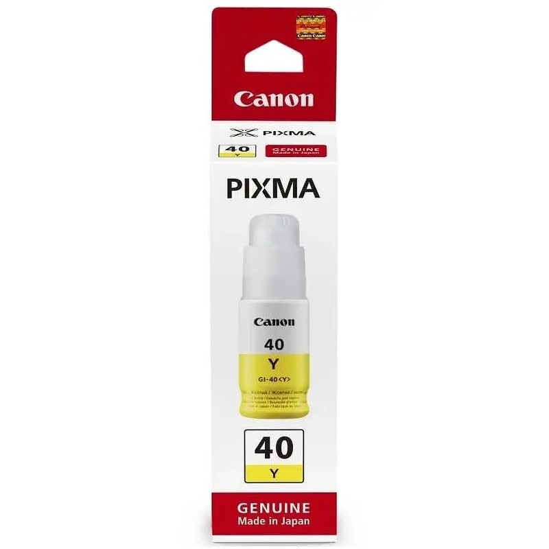 Чернила Canon GI-40Y Pixma G5040/G6040/GM2040 (Yellow) (3402C001) 70мл