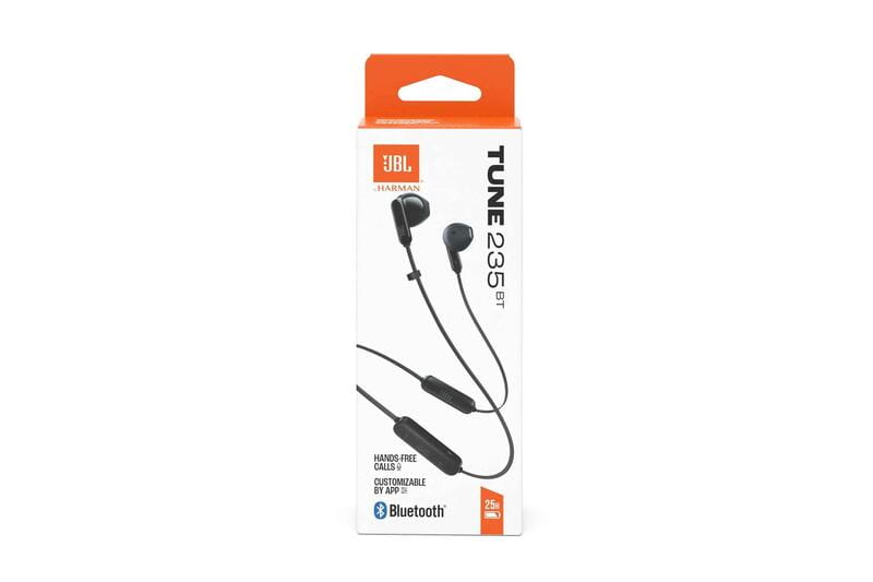 Bluetooth-гарнитура JBL Tune 235BT Black (JBLT235BTBLK)