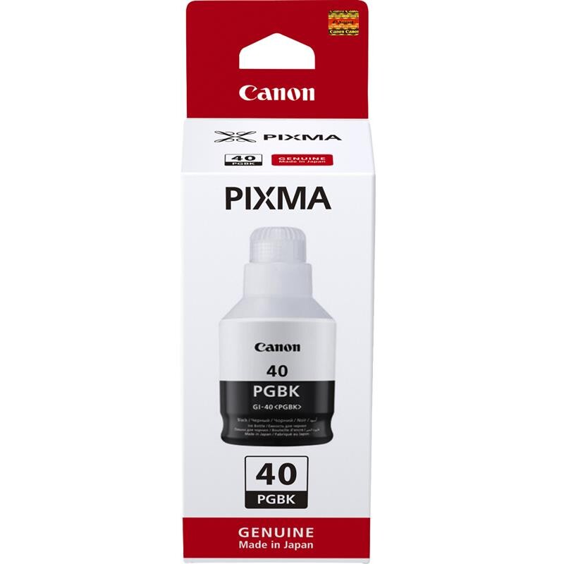 Чернила Canon GI-40 Pixma G5040/G6040/GM2040 (Black) (3385C001) 135мл