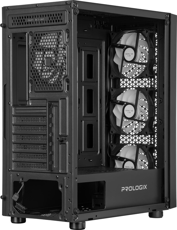Корпус Prologix Glower GM-07RBA Black