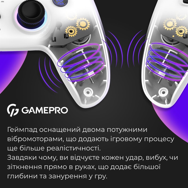 Геймпад GamePro GPS20W White