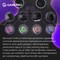 Фото - Геймпад GamePro із зарядною станцією GPS20BDOC Black | click.ua