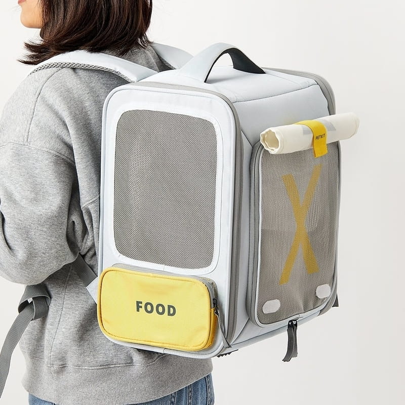 Рюкзак-переноска Petkit Breezy xZone Pet Carrier Grey (P7703)