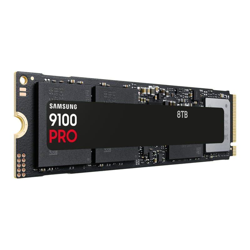 Накопитель SSD 8ТB Samsung 9100 Pro M.2 2280 PCIe 5.0 x4 NVMe V-NAND TLC (MZ-VAP8T0BW)