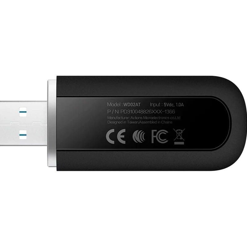 Беспроводной адаптер BenQ WD02AT Wi-Fi 6, Bluetooth 5.2 (5A.F8Y28.DE1)