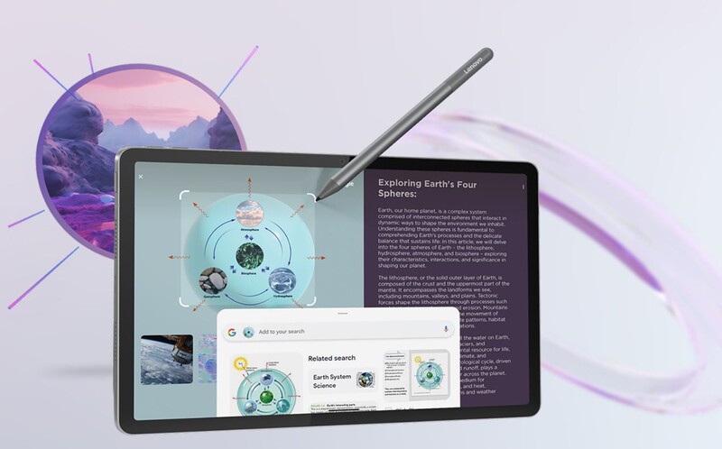 Планшет Lenovo Idea Tab Plus TB361FU 8/256GB Luna Grey + Pen (ZAG70055UA)