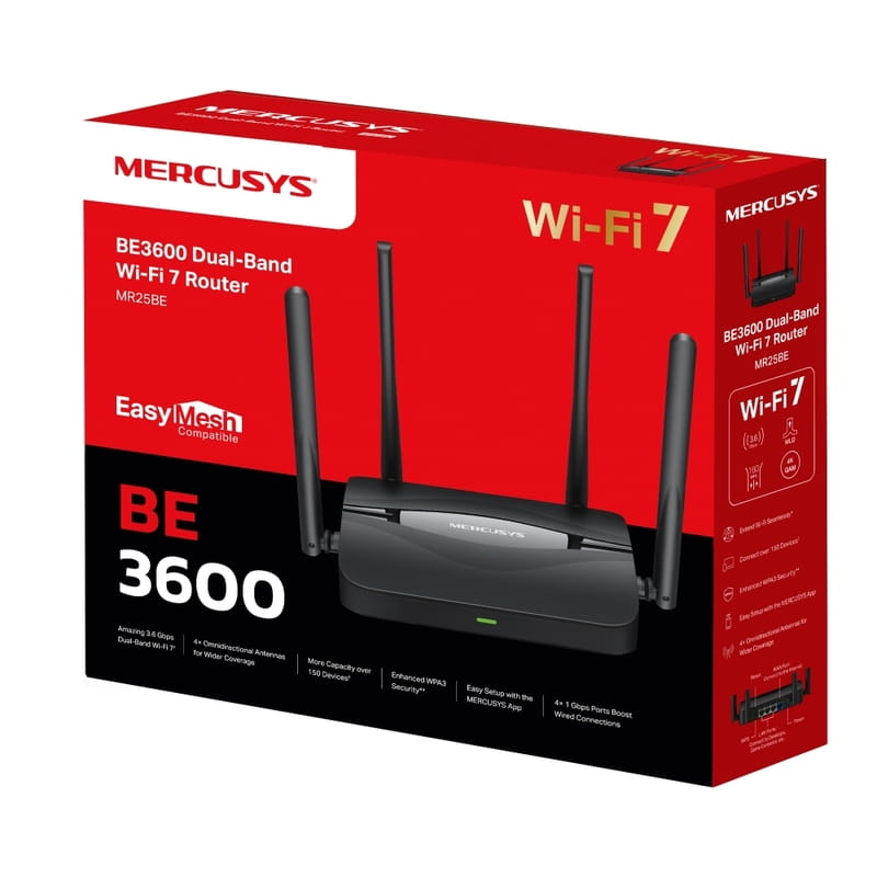 Бездротовий маршрутизатор Mercusys MR25BE